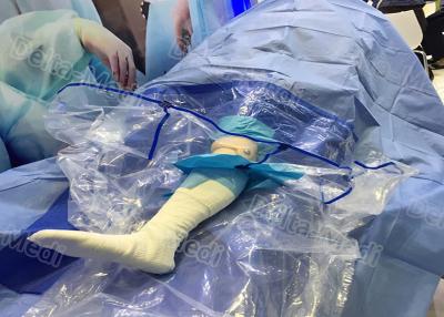 중국 무릎 처분할 수 있는 외과 팩은, 외과 Arthroscopy 팩 액체 수집 주머니를 통합했습니다 판매용