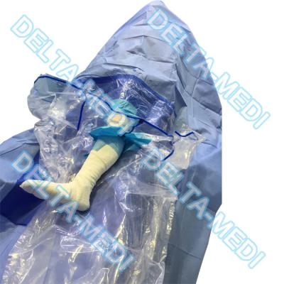 China Paquete quirúrgico disponible del Arthroscopy del refuerzo PP/SMS/SMMS/SMMMS para la rodilla, hombro, extremidad, cadera, mano, pierna en venta