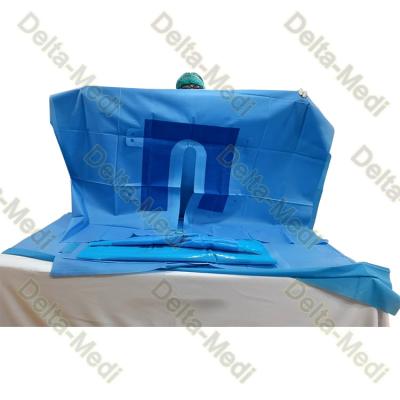 China Absorbent Reinforced EENT ENT Disposable Medical Drape For Eye, Ear, Nose, Throat for sale