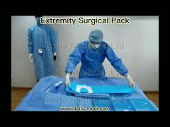 Extremity Disposable Surgical Packs 20g - 60g Reinforced SMMMS