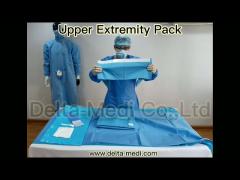 Upper Extremity Disposable Surgical Packs PP SMS Material