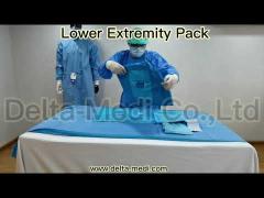 Lower Extremity Disposable Surgical Packs Reinforced ETO/ NO ETO