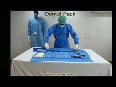 Dental Disposable Surgical Packs Sterile Absorbent Non-woven