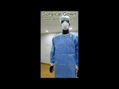 Half-Sleeve Disposable Surgical Gown Chest Reinforced EO Sterile