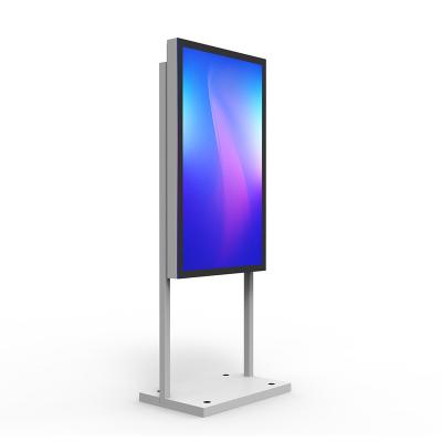 China Outdoor Hot 55 Inch Outdoor Ultra Thin Advertising High Brightness Waterproof Ip67 Industrial Lcd Display Digital Signage Lcd Display Pa for sale