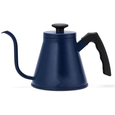 China Amazon 800ml Hand Drip Stainless Steel Coffee Kettle Viable Hot Selling Coffee Pot for sale