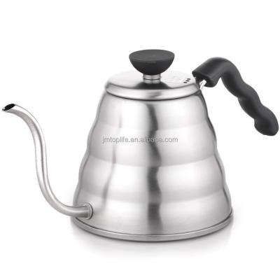 China Classics Sustainable Style Designed Pour Over Coffee Tea Kettle , Stainless Steel Coffee Pot for sale