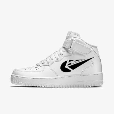 China Hot Leather Air One 1 Tri Triple Sports Skateboarding White Top Sneakers Fashion Trend Af1 Mens Womens Running Shoes High Low High Top Sneakers for sale