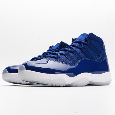 China Original High Quality Men's AIRE J0rdAN 11S High Quality Original RETRO MID-TOP Brand Blue Women's Outdoor Basketball Shoes Men for sale