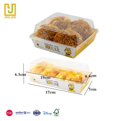 China High quality and low price handmade spot printing process is exquisite and clear blister packaging box cake boxes for sale