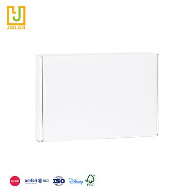 China High Quality Wholesale Handmade Stain Manufacturer White And Yellow Monochromatic Packaging Housing Box For Clothes for sale