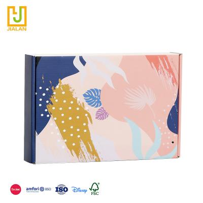 China Factory direct supply custom custom pattern cover waterproof packaging paper box for underwear for sale