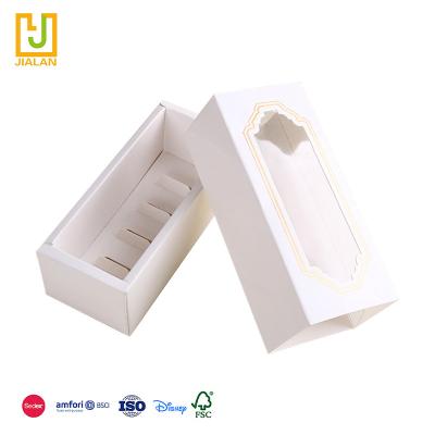 China Supplier Existing French Handmade Drawer Manufacturer Factory Price Small Cardboard Boxes With Clear Cover for sale