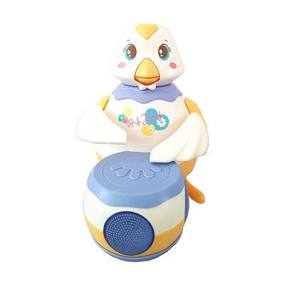 China ABS Lovely Chicken Shape Baby Toys Electronic Music Animal Rattle With Organic Materials From China Factory for sale