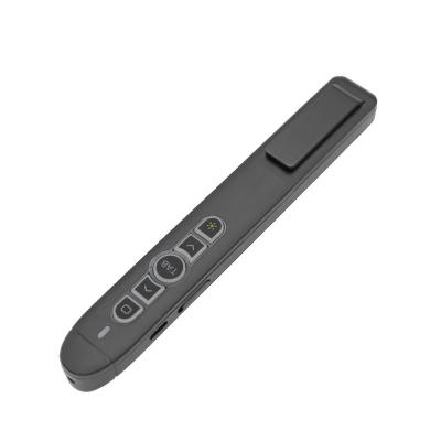 China USB Rechargeable T5L 2.4G Wireless Presenter with Laser Pointer for PowerPoint Presentation for sale