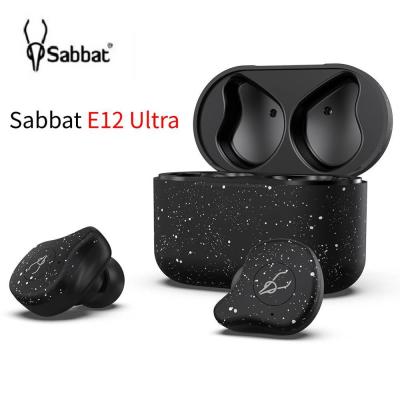 China Sabbat E12 Ultra TWS Wireless High Fidelity Earphone QCC3020 BT5.0 In-ear Stereo Earbuds With Wireless Charger for sale