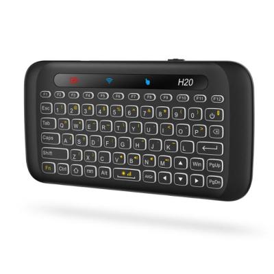 China Multimediai H20 Air Mouse with for TV box mini/tablet/pc wireless touchpad keyboard for sale