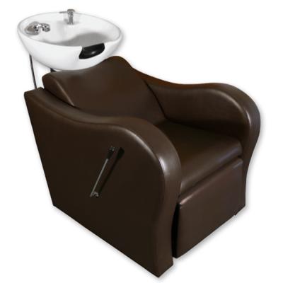 China Contemporary Shampoo Chair Parts Salon Portable Shampoo Chair Sleek Shampoo Units for sale