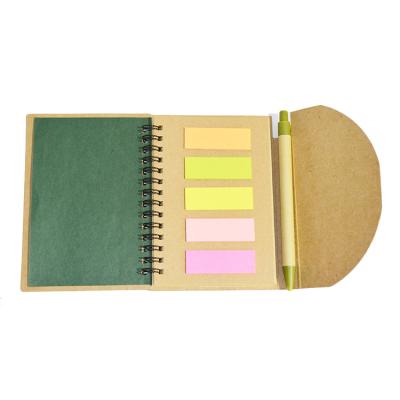 China Mini A5 Kraft Paper Notebook With Custom Printing for sale