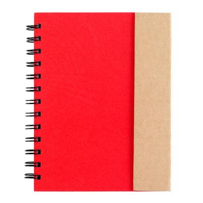 China Spiral Sticky Note Spiral Clip with Magnetic Closure and Pen Notebook Journal Planner High Quality Recycle Paper for sale