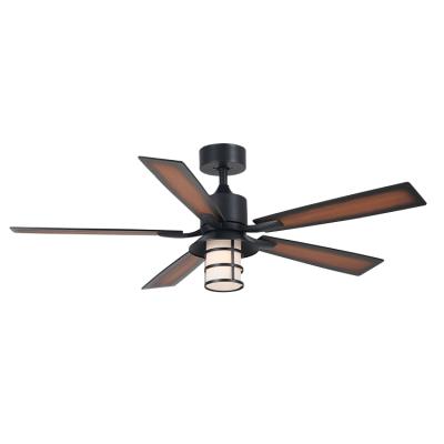 China American Retro Retro Fan Light Dining Room Chandelier Bedroom Ceiling Fan Light for sale