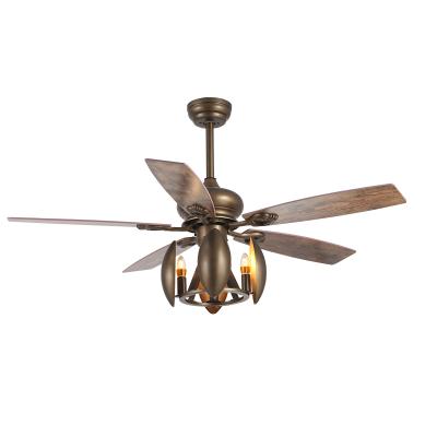 China Simple/modern living room decorative ceiling fan with light modern decorative ceiling fan with lights for sale