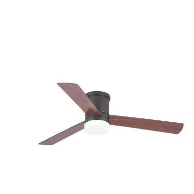 China With Light Hot Sale Ceiling Recessed Remote Control Ceiling Fans With Light For Bedroom for sale