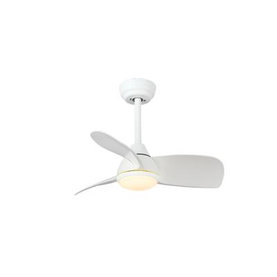 China Simple / Modern Small Size Indoor Silent Remote Control With ABS Blades Led Ceiling Light And Ceiling Fan for sale