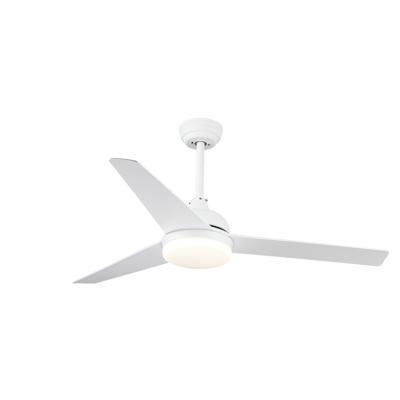 China 2021 Hot Sale Modern White Ceiling Fan ABS Blades White Ceiling Fans With Light And Remote Control for sale