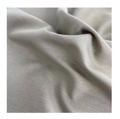 China China Best Selling White 100% Anti-static 190gsm Polyester Fabric Yarn Twill Gabardine Fabric From China For Suit for sale