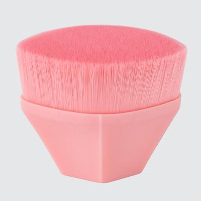 China Wholesale Flat Brush Flat Brush Kabuki Field 55 Flat Surface Vegan Base Powder Single Brush Synthetic Makeup Brush for sale