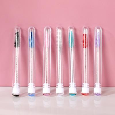 China Professional Professional Eyelash Extension Tools Eyelash Extension Tool Wholesale High Quality Disposable Eyelash Brush Eyelash Extension Mascara Spoolie Cleaning Brush for sale