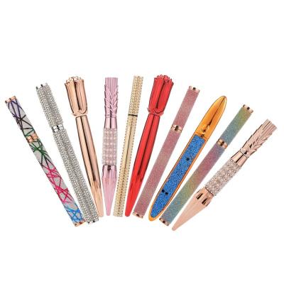 China Custom Logo Gold Mini Liquid Waterproof Lash Glue Pen Glitter Eyeliner Adhesives Waterproof Eyeliner Pencil for sale