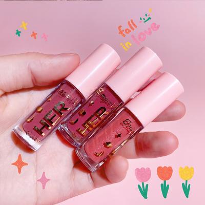 China 2022 Vegan Sunscreen Makeup Lip Gloss Private Label 8 Colors Liquid Lipstick Waterproof Moisturizer Long Lasting Lip Gloss for sale