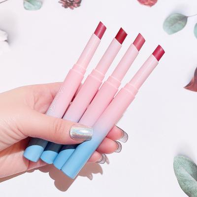 China New 3Colors Velvet Sunscreen Matte Lipsticks Pen Waterproof Long Lasting Sexy Red Tint Lipstick Makeup Lip Cosmetic Pen for sale