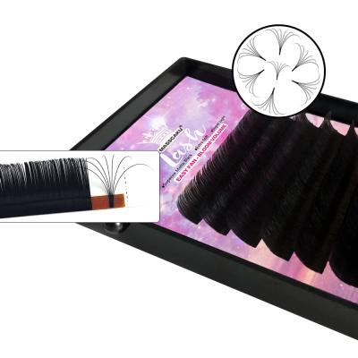 China MASSCAKU Long Eyelash Extension Easy Blooming Mink Artificial Eyelash New Natural Eyelash Extension for sale