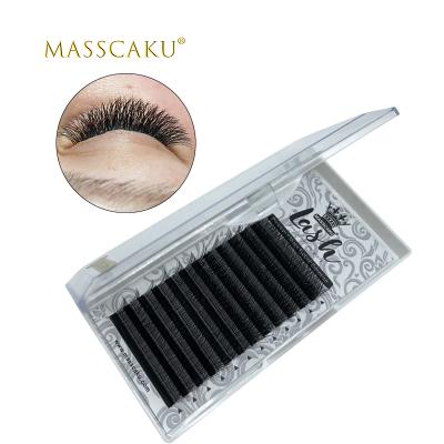 China Long Natural Newcomer Lashes C D Loop Y Shape Eyelash Extension YY Lashes Private Label for sale