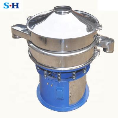 China Food Processing Rotary Vibrating Sieve For Sifting Milk for sale