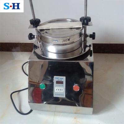 China Chemicals Standard Sieve Testing Machine; Lab test seive; 1deck; diameter 200mm for sale