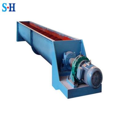 China Large Capacity Cement Heat Resistant Screw Conveyor for sale