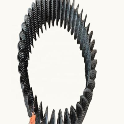 China Flexible Screw Conveyor Manganese Steel Screw Spring Spiral 95mm*85mm*14mm*5mm for sale