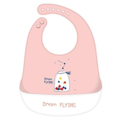 China Viable Bibs For Silicone Baby Bib With Teether for sale