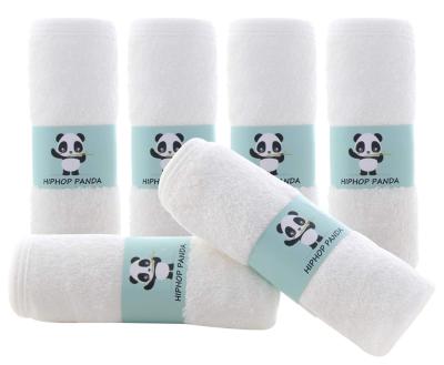 China Safe For Kids Customize Baby Towel Natural Reusable Baby Bath Towel Suitable For Sensitive Skin Newborn Baby 6pcs Set for sale