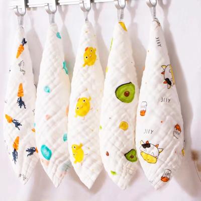 China Direct Baby Gauze Towel With Factory Prices Child Safe Hot Sale Face Towel Customize Baby Towel for sale