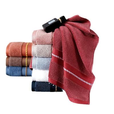 China QUICK DRY 100% Cotton Towels High End Home And Hotel Towel Gifts for sale