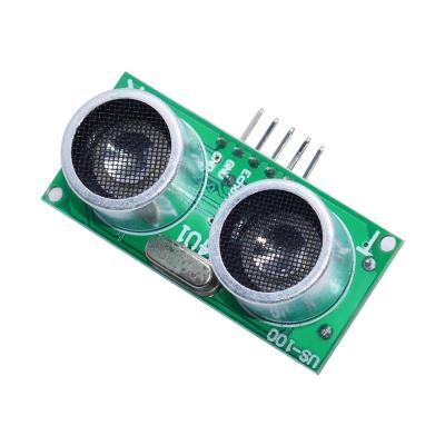 China Lighting Control US-100 Ultrasonic Sensor Module DC 2.4V - 5V With Temperature Compensation Range Distance 450cm US-100 for sale