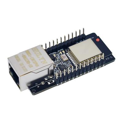 China Learn experiments and tests WT32-ETH01 included serial port networking Ethernet BT WIFI Gateway MCU ESP32 module compatible wireless combo board for sale