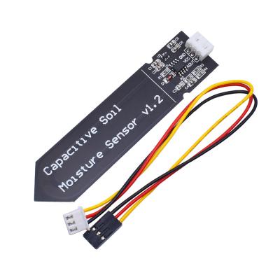 China . Capacitive Soil Moisture Sensor Module Not Easy To Corrode Anticorrosion Voltage Wide Wire 3.3-5.5V With Gravity for sale