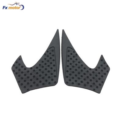 China New Motorcycle Stainless Steel Gas Fuel Tank Sticker Protector Sheath Knee Tank Rubber Pad For YAMAHA - MT07 MT-07 2013-2016 for sale