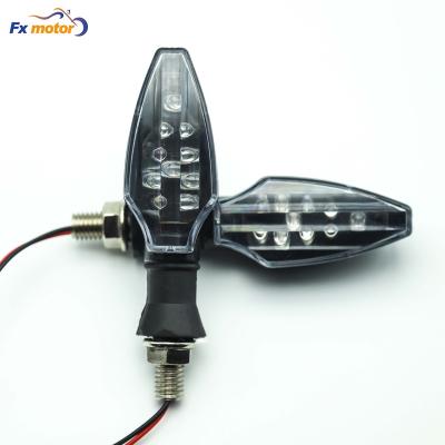 China Wholesale High Quality ABS+Led+Rubber Motorcycle Led Handlebar End Led Turn Signal Light Dynamic Motorcycle for sale